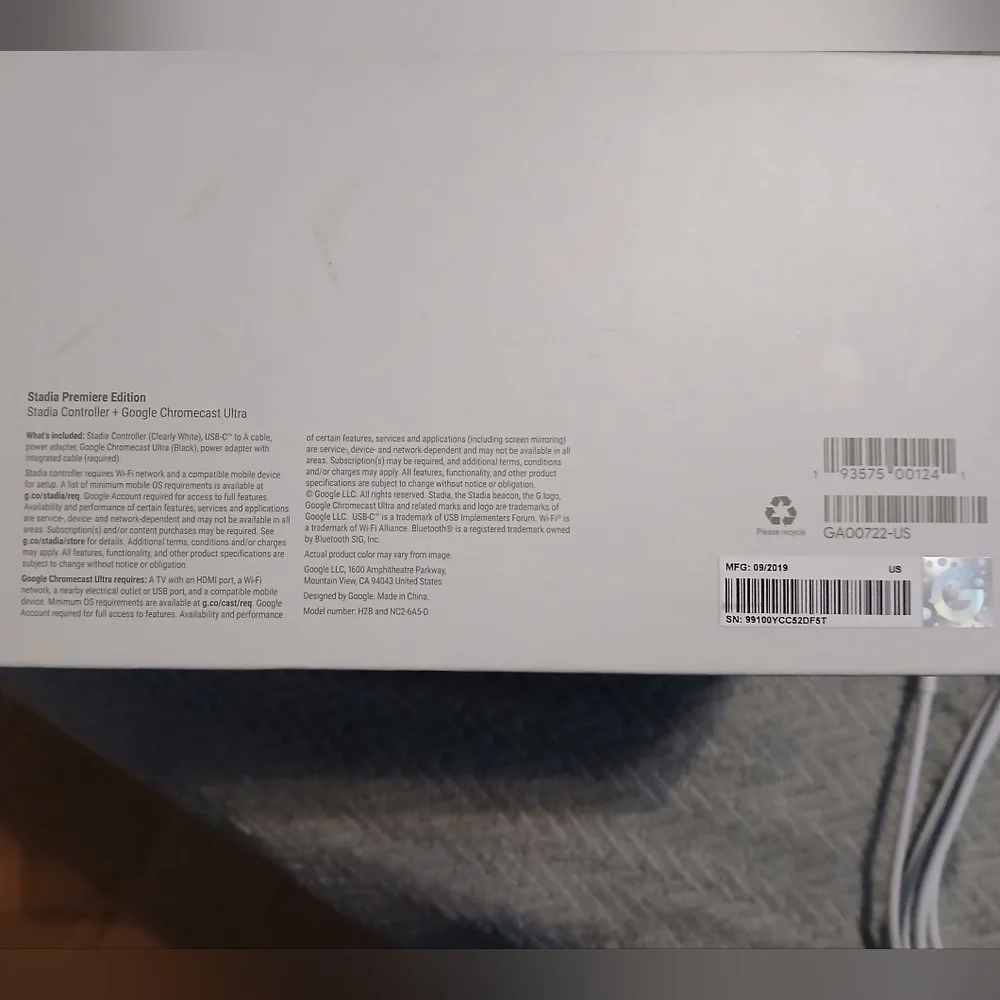 Google Stadia Controller